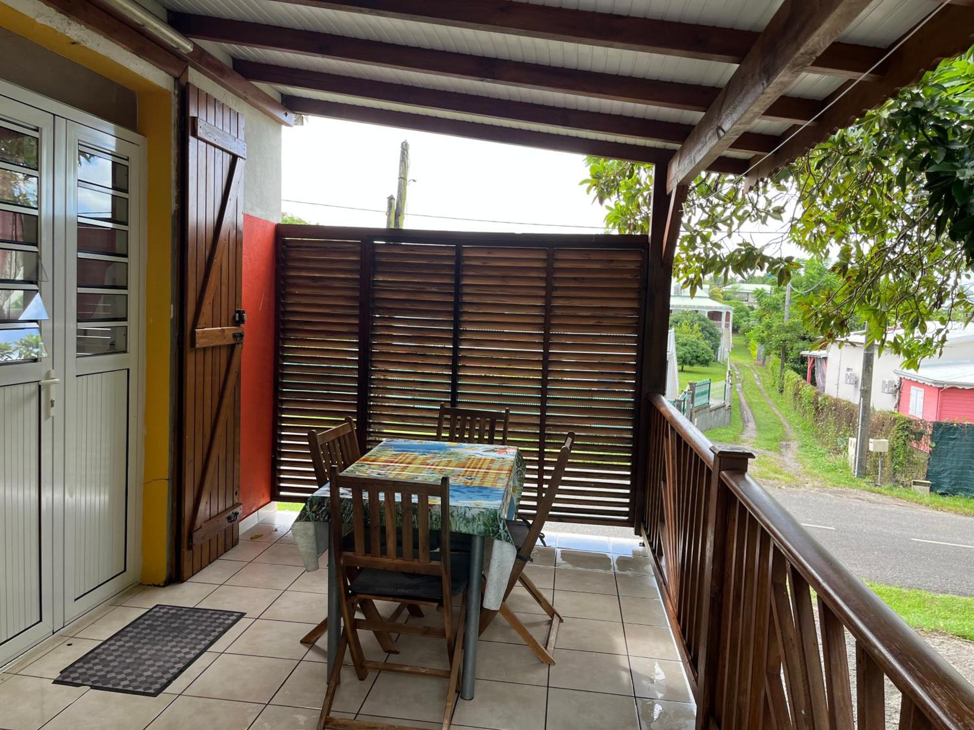 Villa F2 meublé chez sidoine à Le Moule Extérieur photo